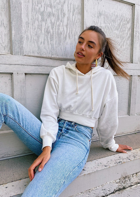 Fair Game Cropped Hoodie